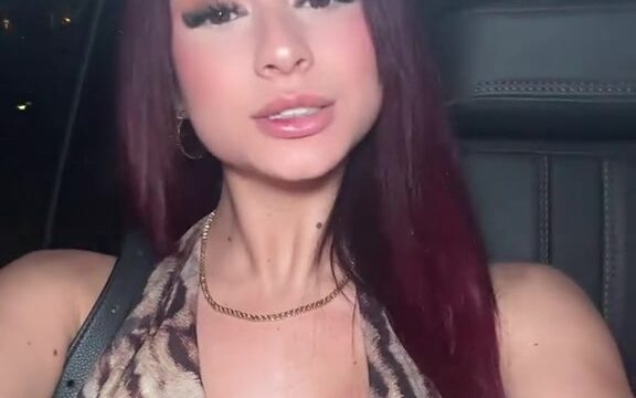 Andiegen aka Andie elle Onlyfans video Shower Big Boobs On Car